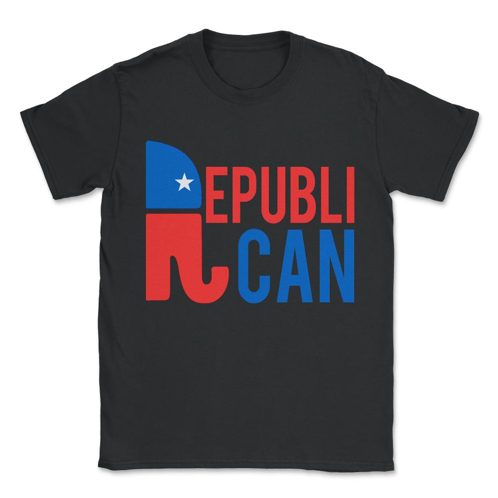 Republican Republi Can Do Anything Unisex T-Shirt - Black