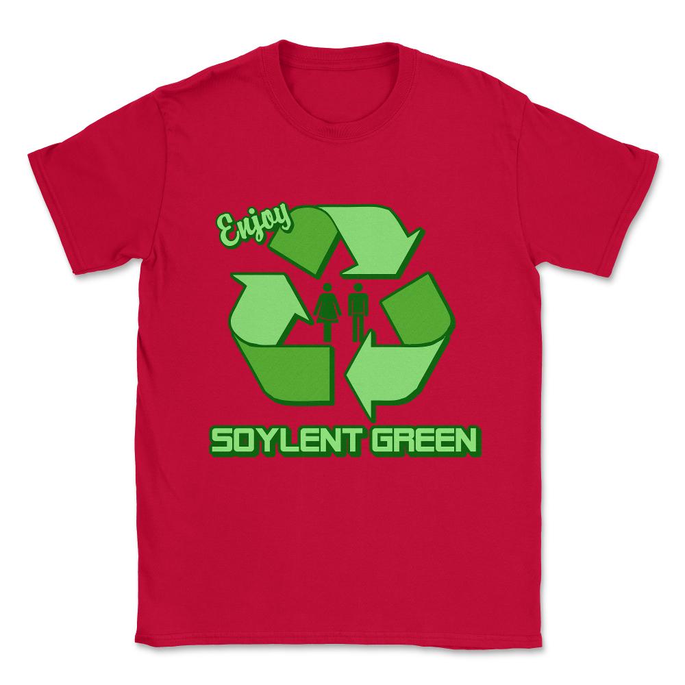 Enjoy Soylent Green Unisex T-Shirt - Red