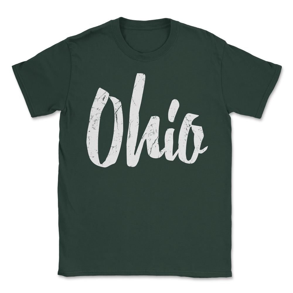 Ohio Unisex T-Shirt - Forest Green