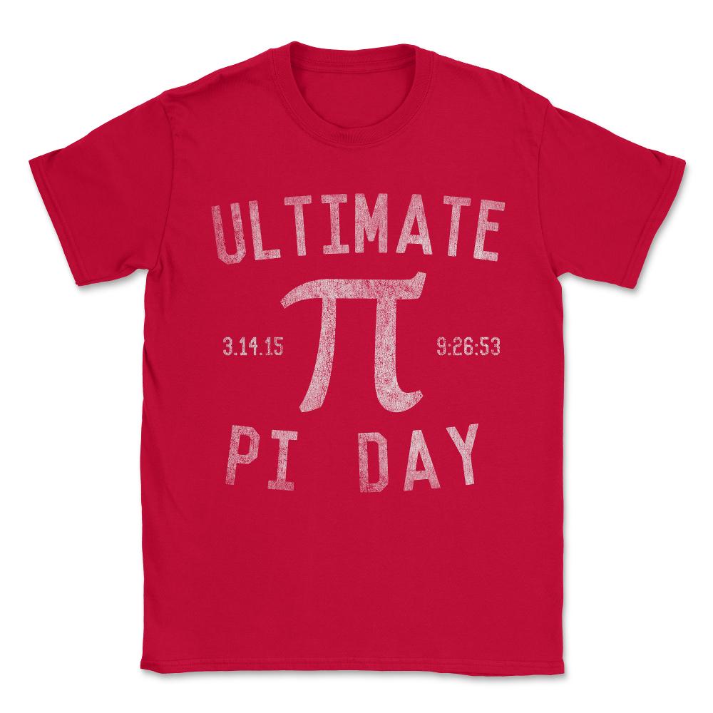 Ultimate Pi Day Vintage Unisex T-Shirt - Red