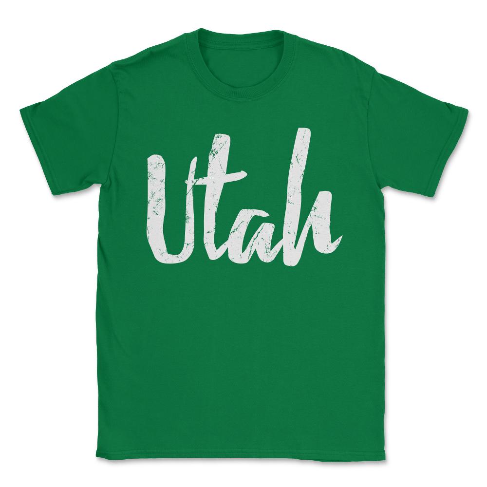 Utah Unisex T-Shirt - Green