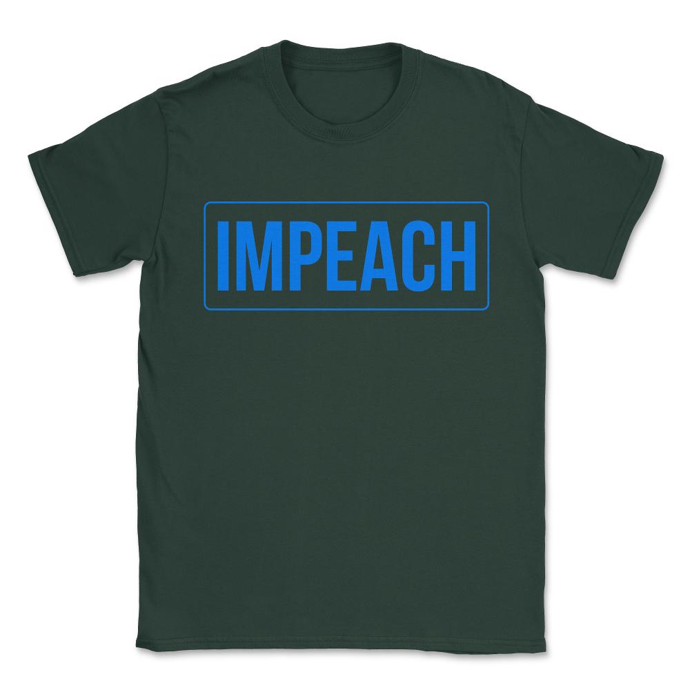 Impeach Boris Johnson Donald Trump Unisex T-Shirt - Forest Green