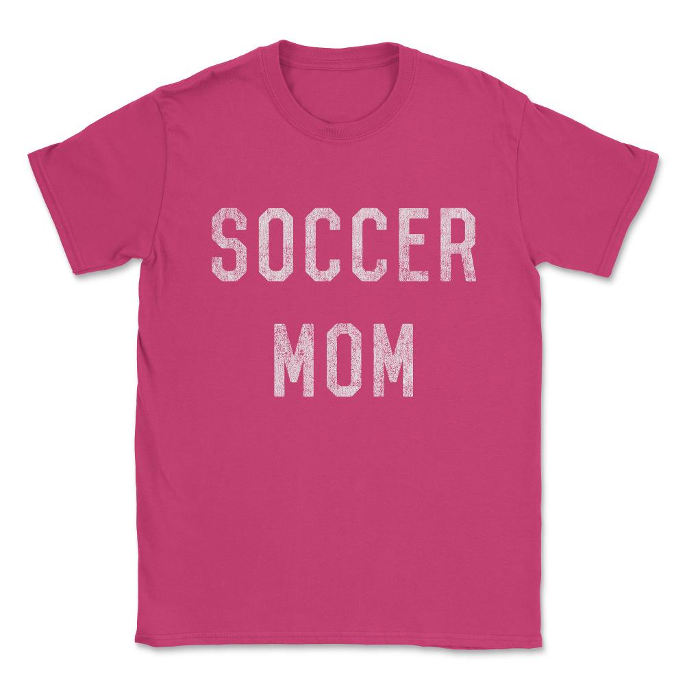 Vintage Soccer Mom Unisex T-Shirt - Heliconia