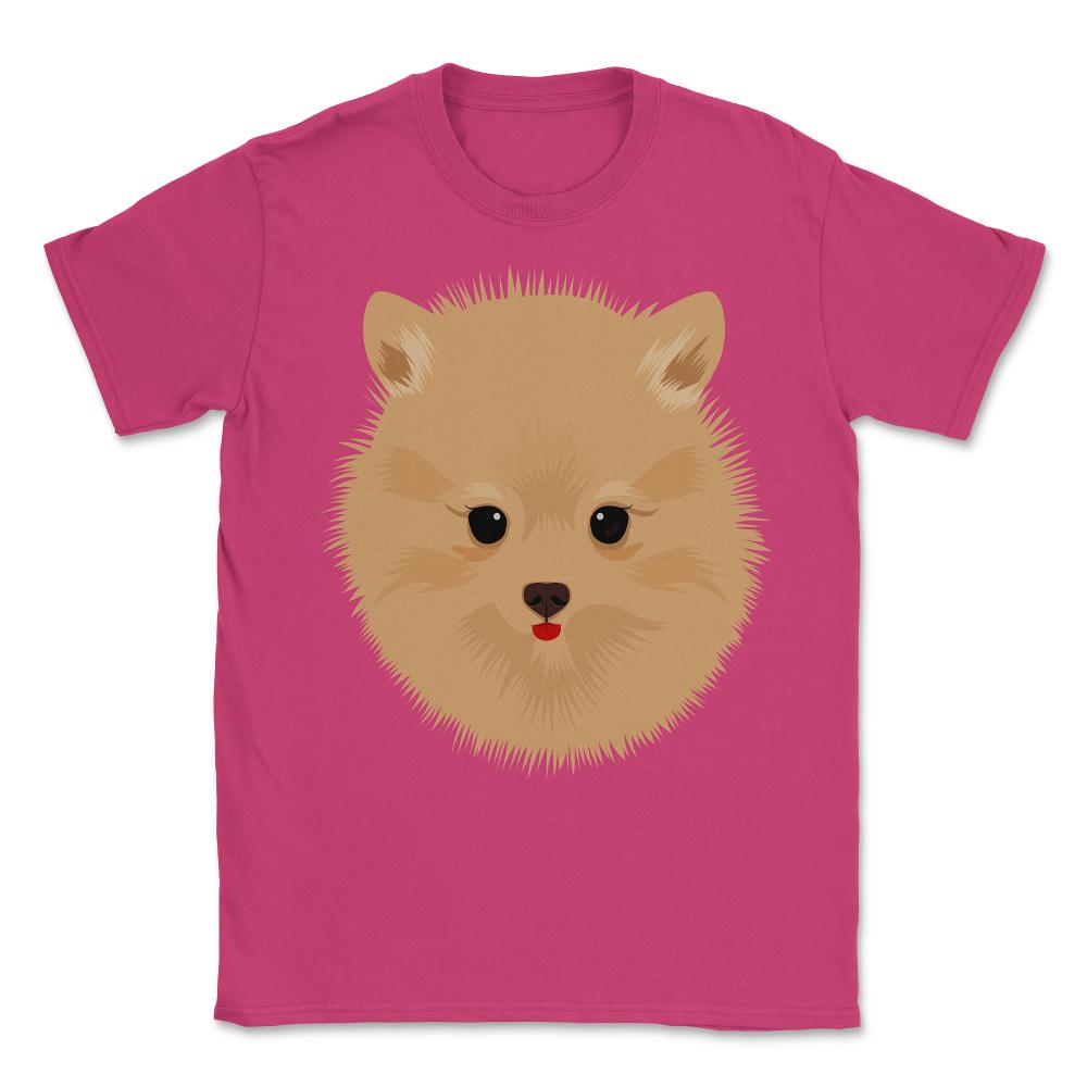 Poporanian Pup Unisex T-Shirt - Heliconia