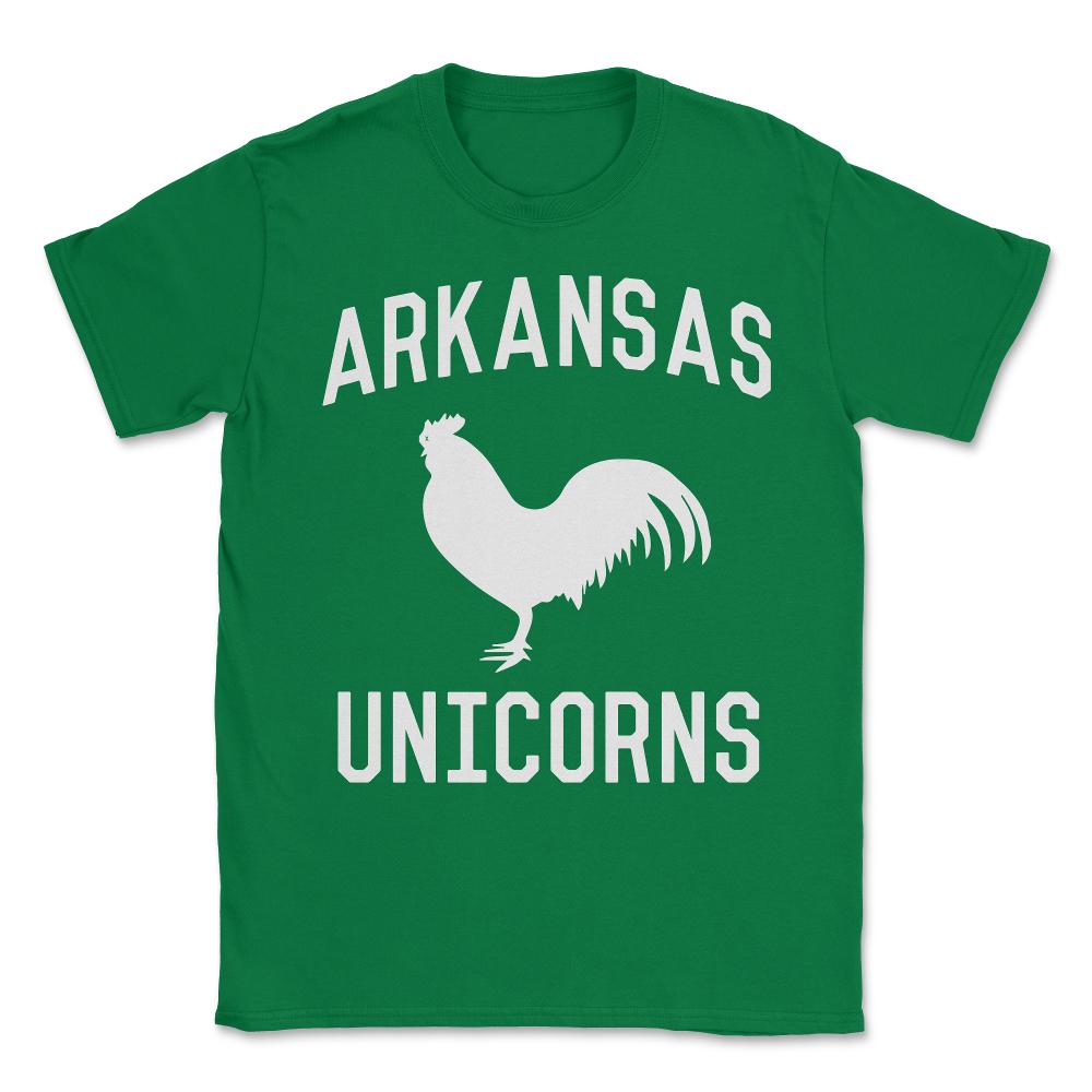 Arkansas Unicorns Unisex T-Shirt - Green