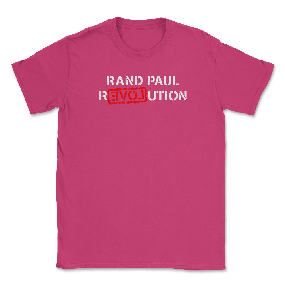 Rand Paul Revolution Unisex T-Shirt - Heliconia