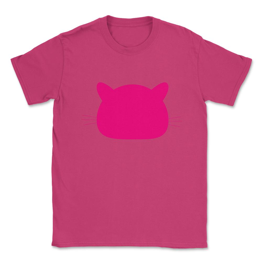 Pink Pussy Cat Pusshyhat Unisex T-Shirt - Heliconia