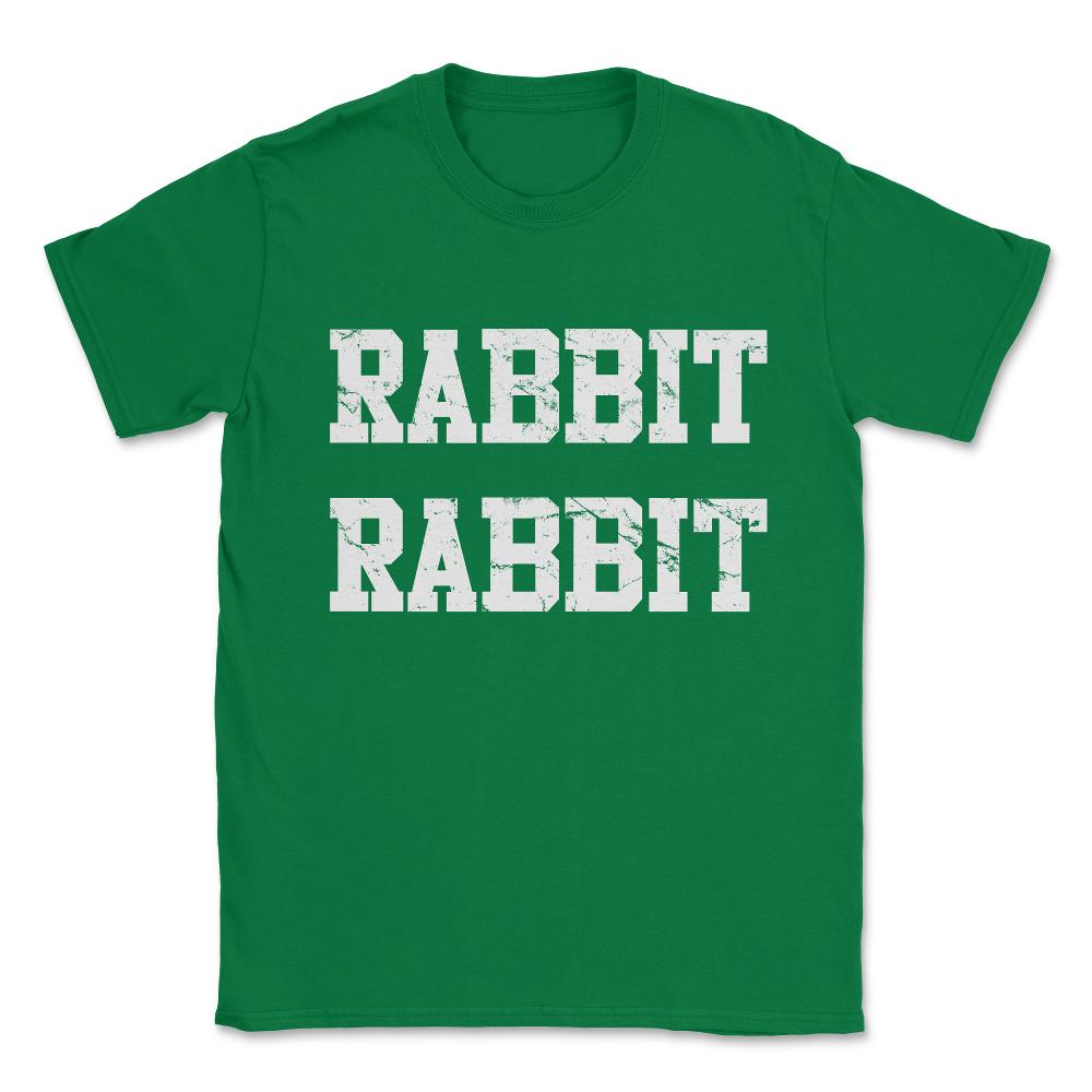 Rabbit Rabbit Unisex T-Shirt - Green