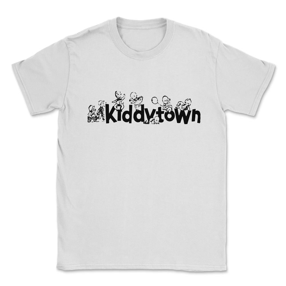 Vintage Kiddytown Norwalk Connecticut Toy Store Unisex T-Shirt - White