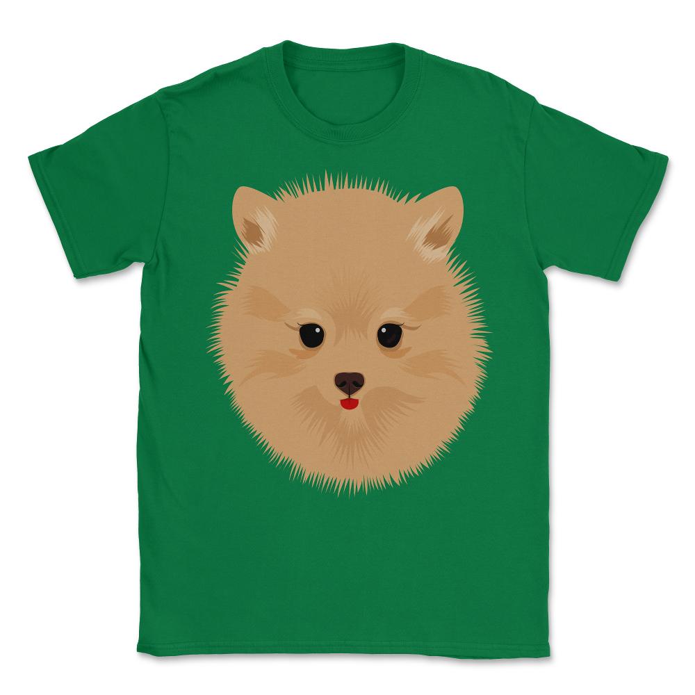 Poporanian Pup Unisex T-Shirt - Green