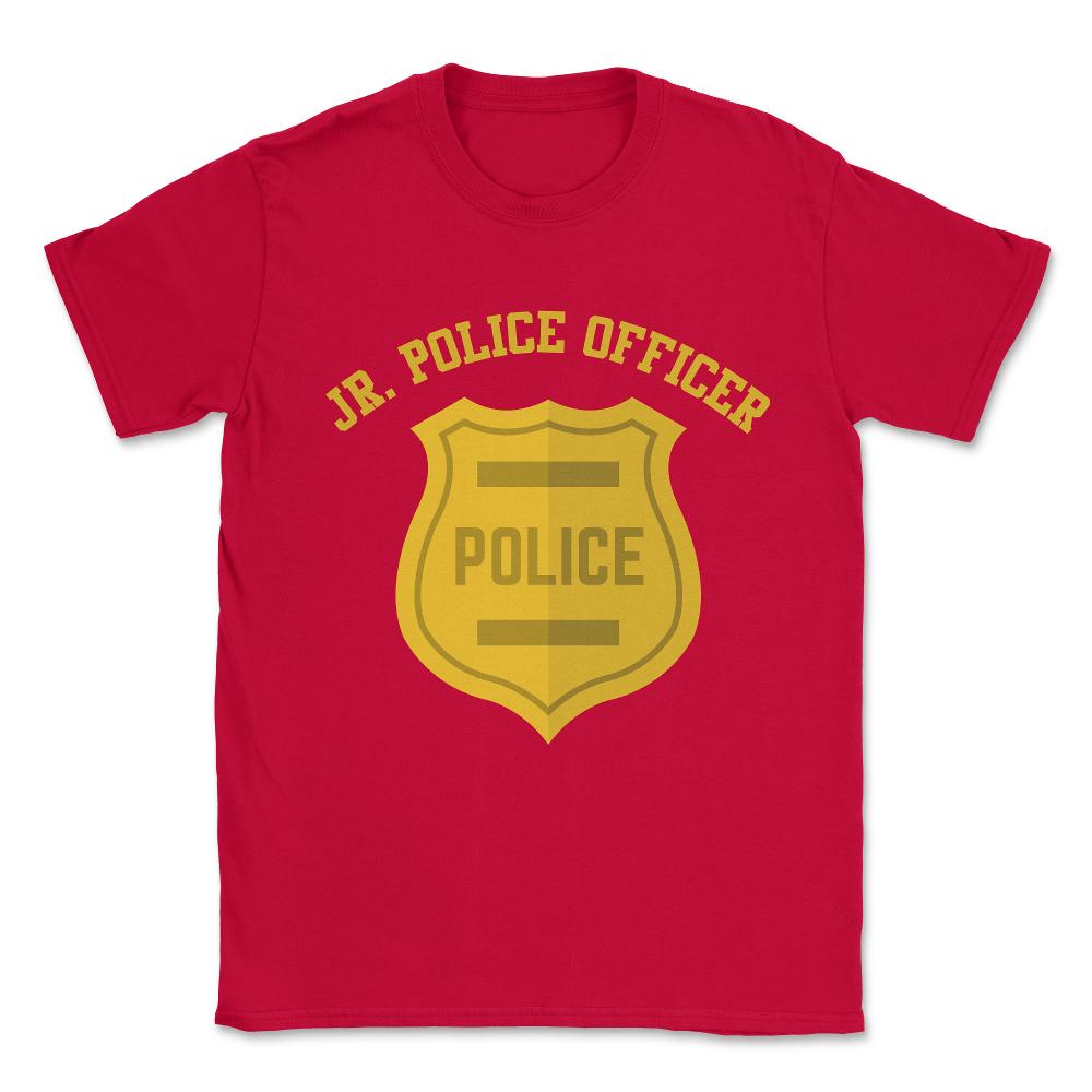 Jr. Police Officer Unisex T-Shirt - Red