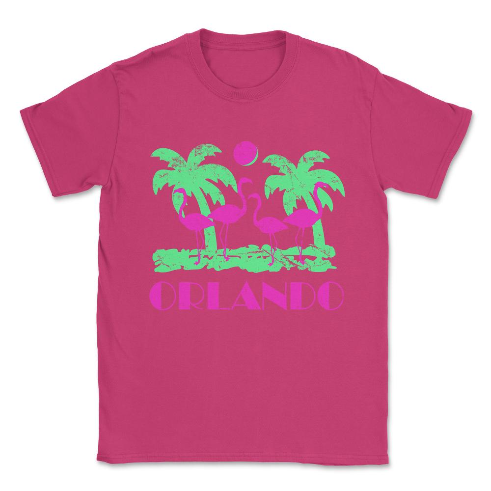 Retro Orlando Florida Unisex T-Shirt - Heliconia