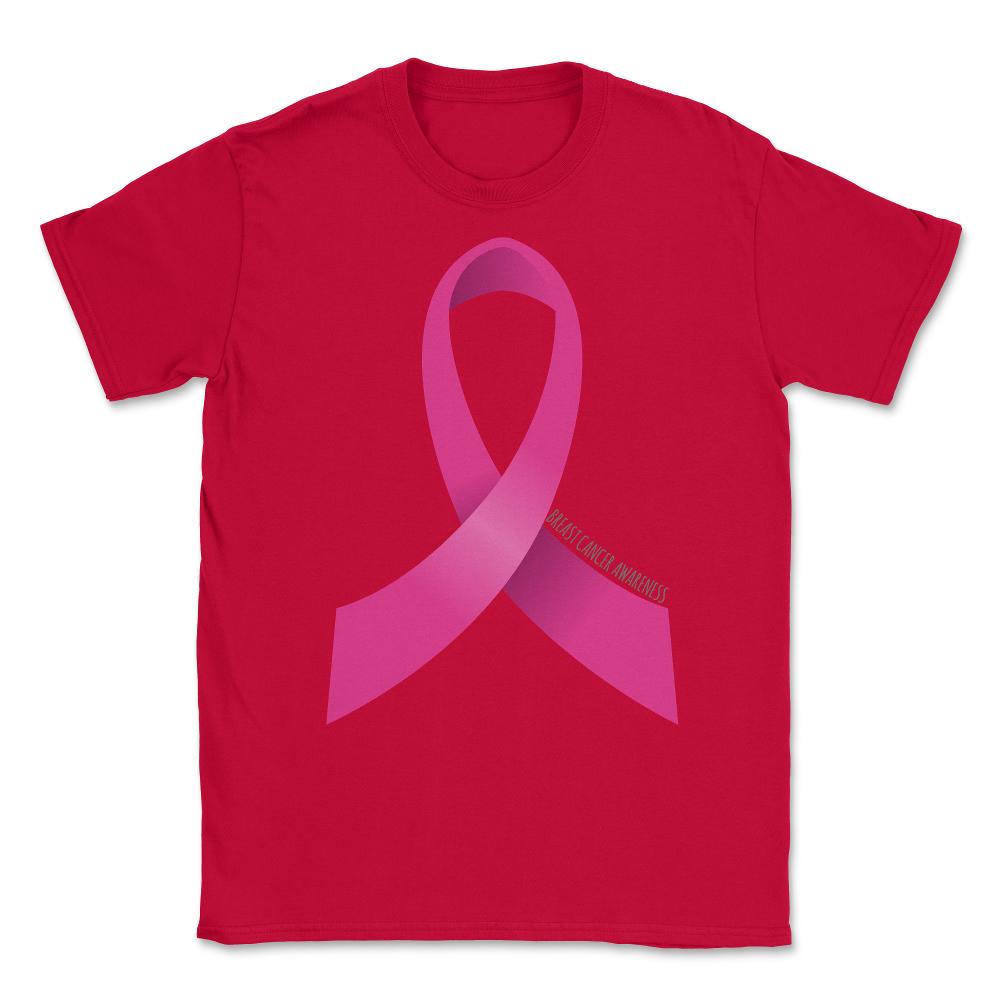 Breast Cancer Awareness Unisex T-Shirt - Red
