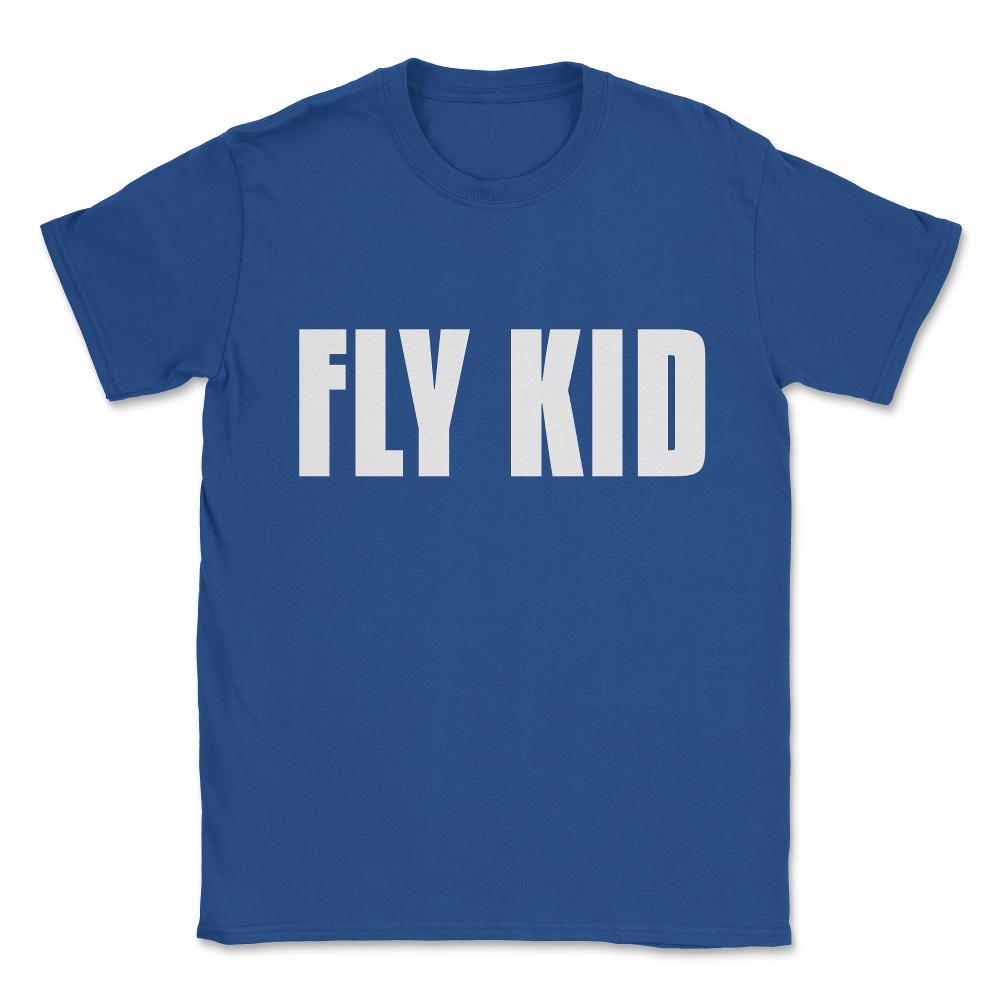 Fly Kid Funny Family Unisex T-Shirt - Royal Blue