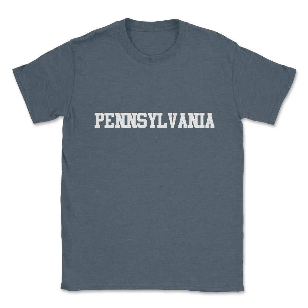 Pennsylvania Unisex T-Shirt - Dark Grey Heather