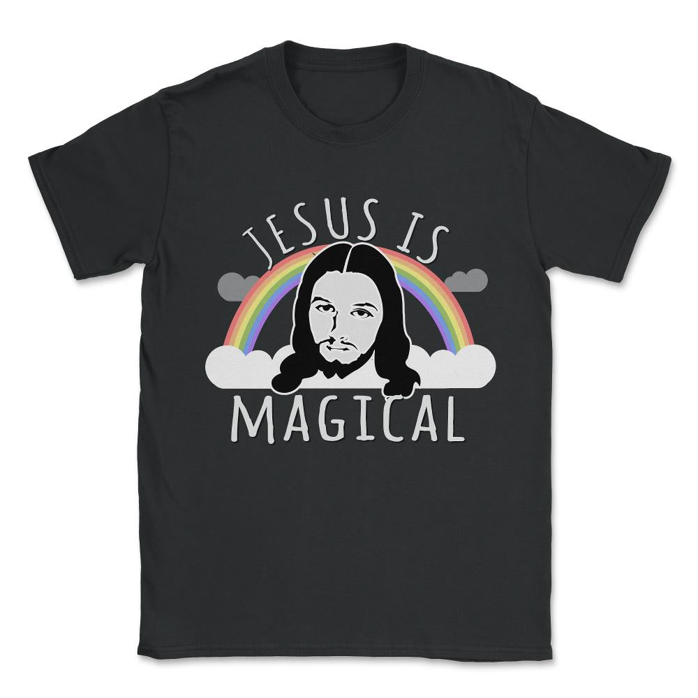 Jesus Is Magical Unisex T-Shirt - Black