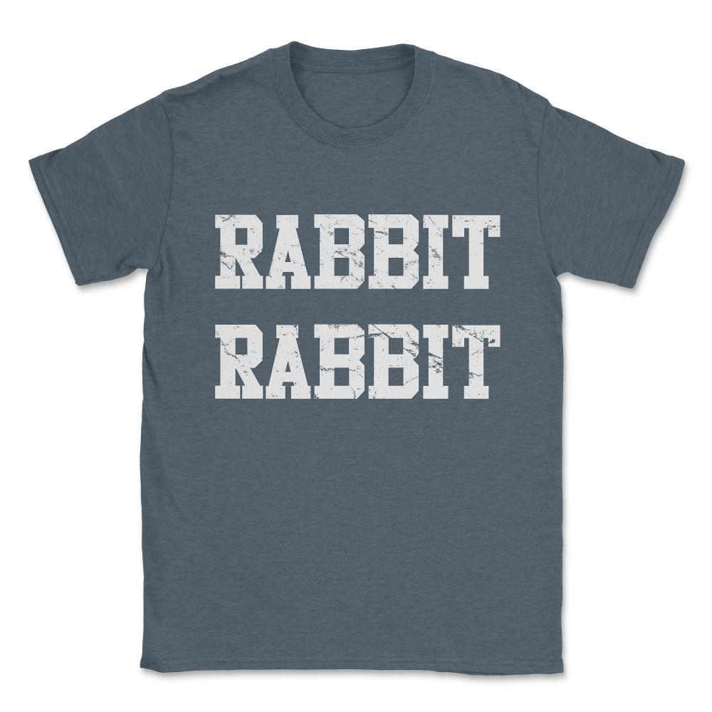 Rabbit Rabbit Unisex T-Shirt - Dark Grey Heather
