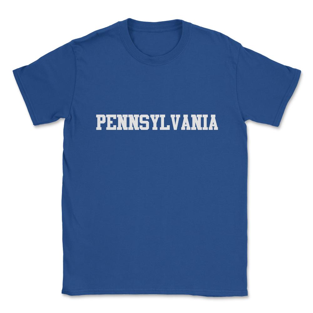 Pennsylvania Unisex T-Shirt - Royal Blue