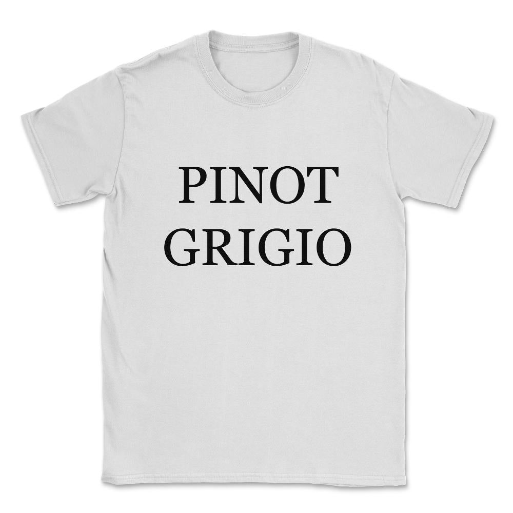 Pinot Grigio Wine Costume Unisex T-Shirt - White