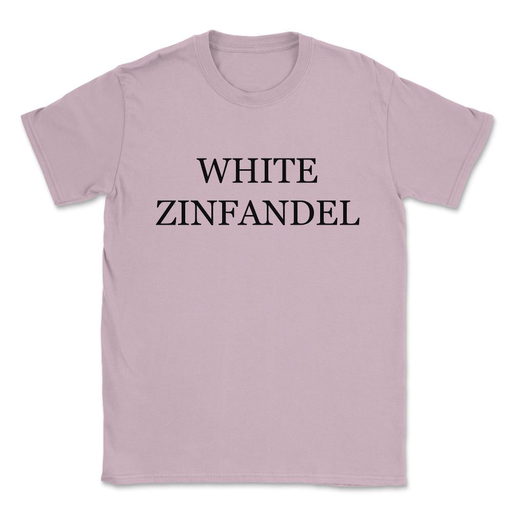 White Zinfandel Wine Costume Unisex T-Shirt - Light Pink