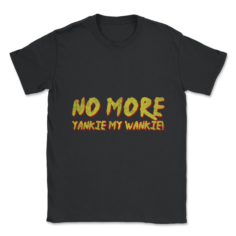 No More Yankie Vintage Unisex T-Shirt - Black
