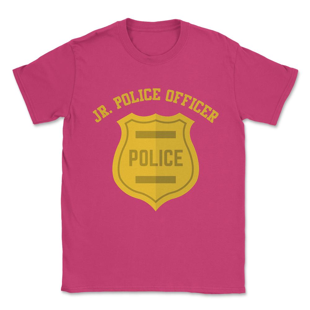 Jr. Police Officer Unisex T-Shirt - Heliconia