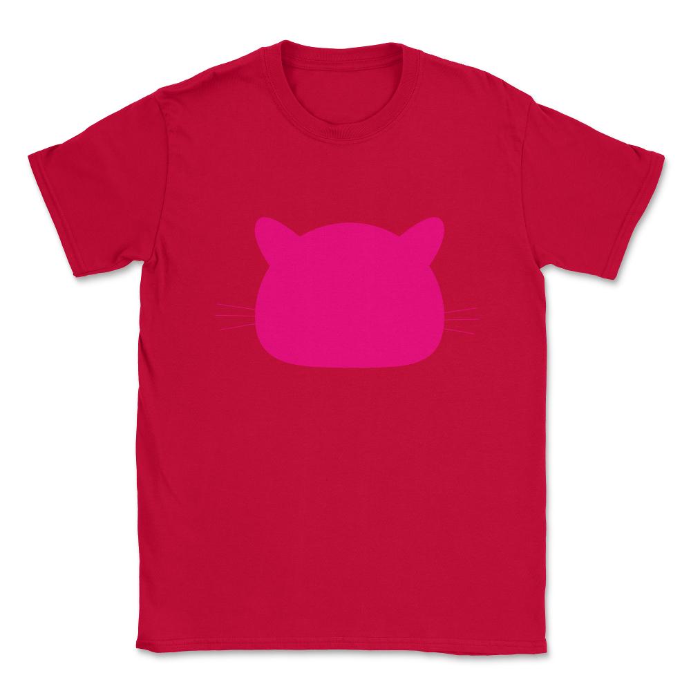 Pink Pussy Cat Pusshyhat Unisex T-Shirt - Red