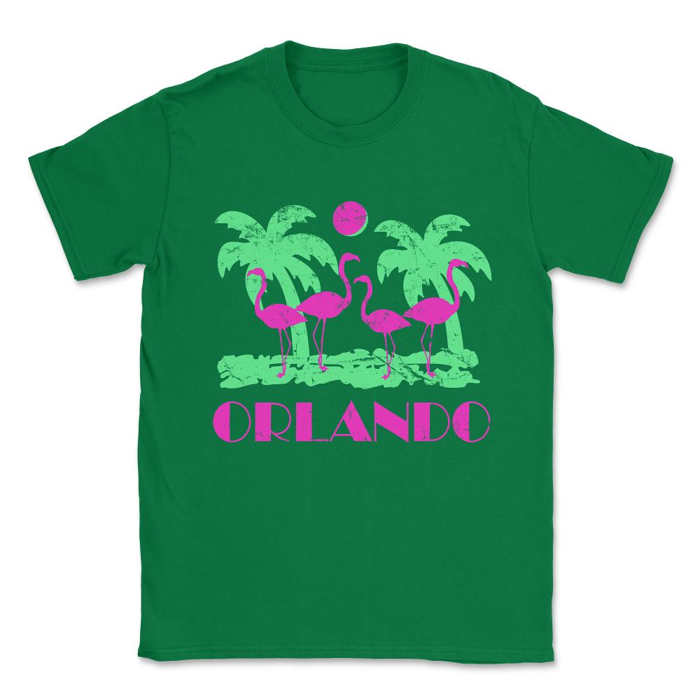 Retro Orlando Florida Unisex T-Shirt - Green