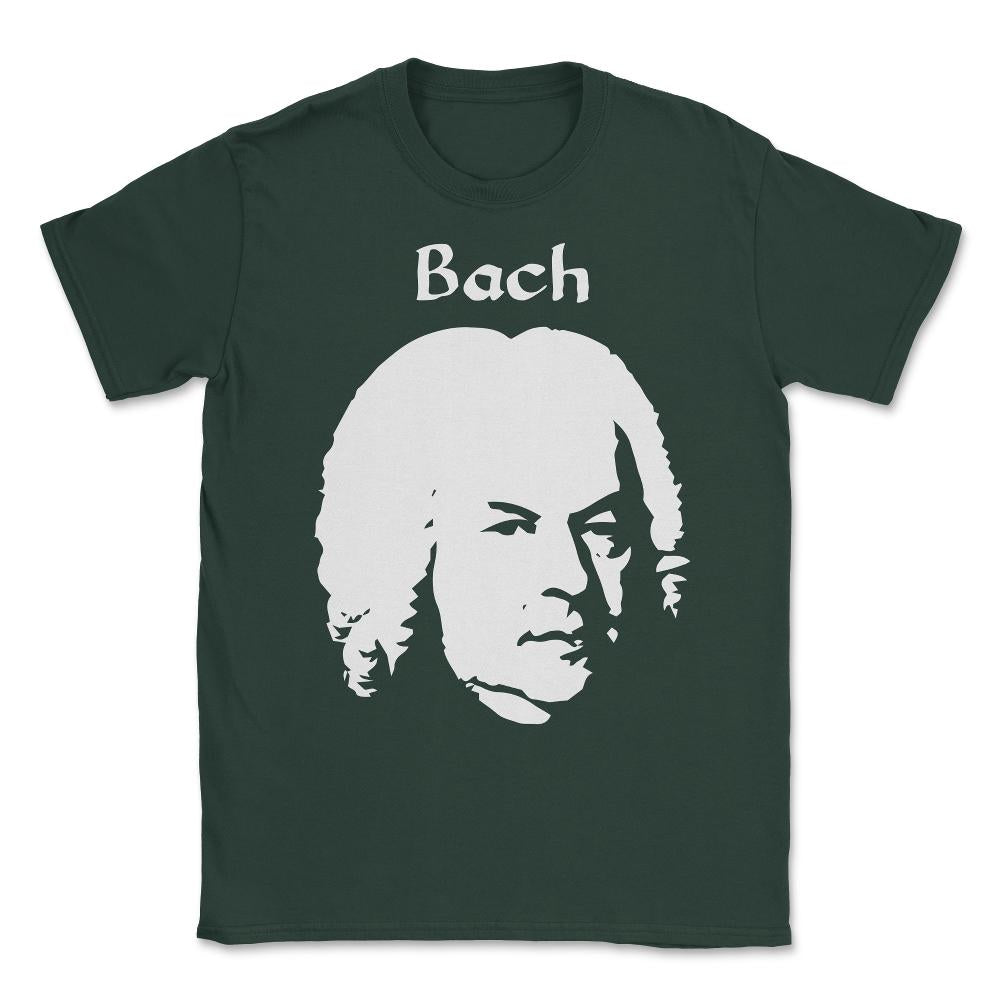 Bach Unisex T-Shirt - Forest Green