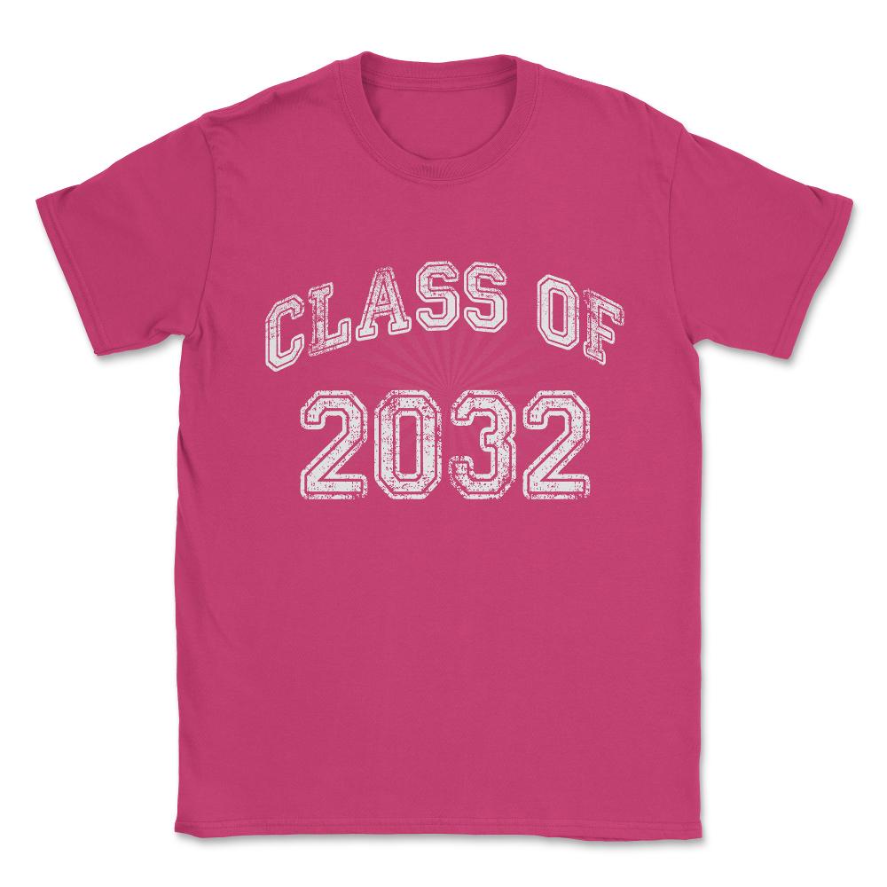 Class of 2032 Unisex T-Shirt - Heliconia