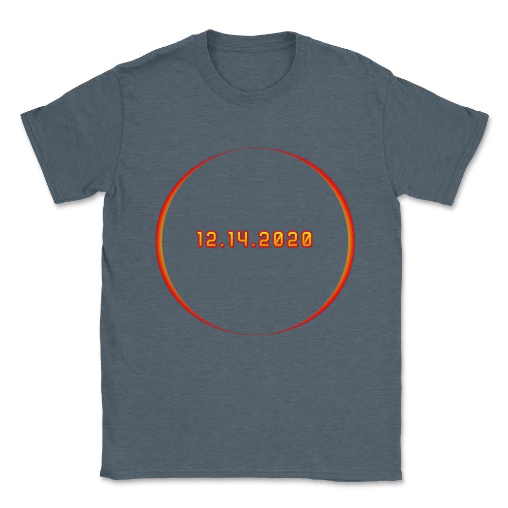 Total Solar Eclipse Winter December 14 2020 Unisex T-Shirt - Dark Grey Heather