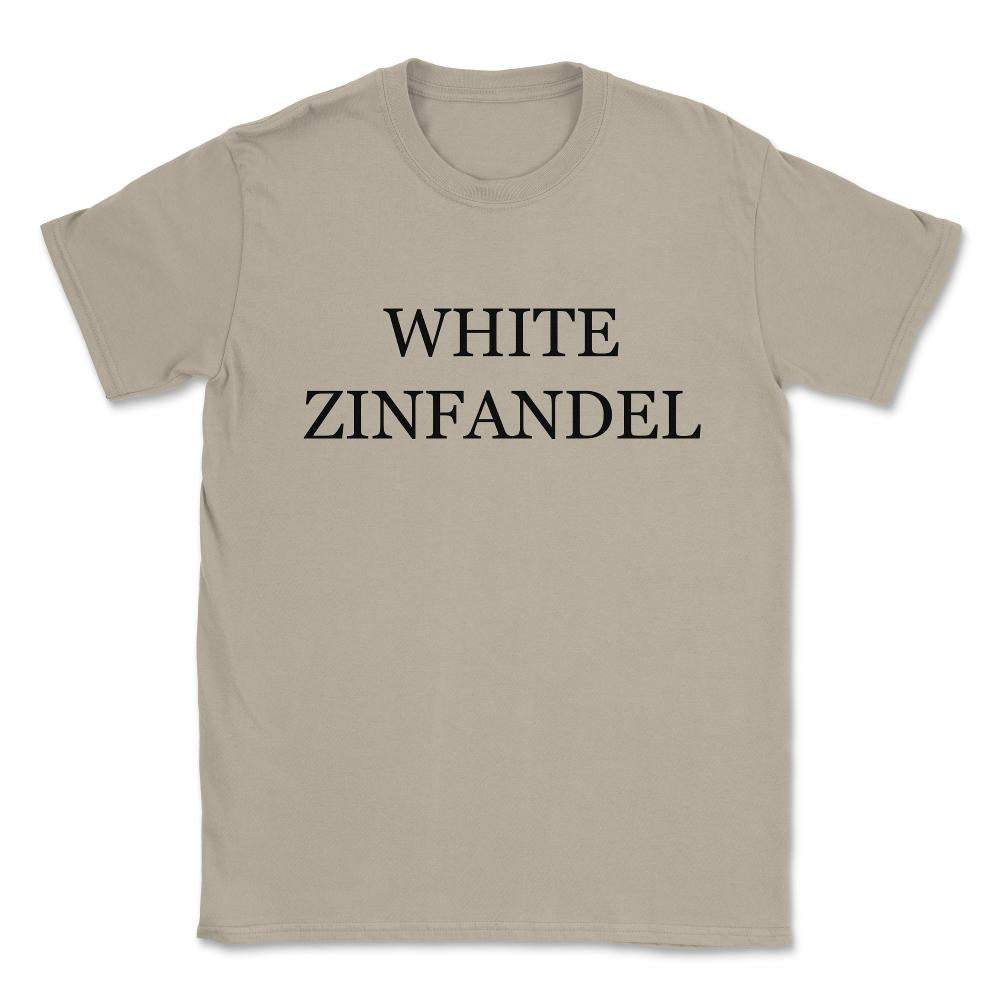 White Zinfandel Wine Costume Unisex T-Shirt - Cream