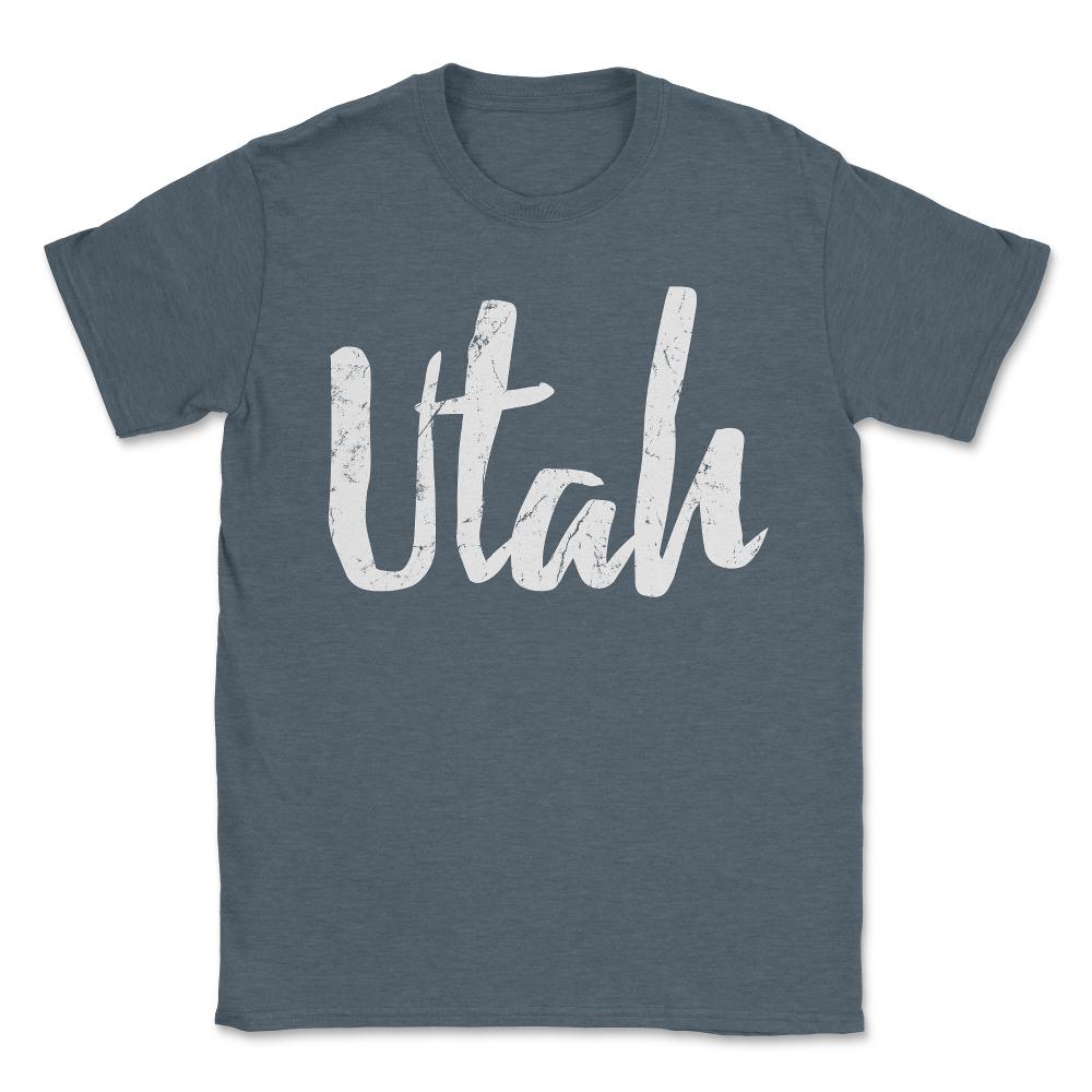 Utah Unisex T-Shirt - Dark Grey Heather