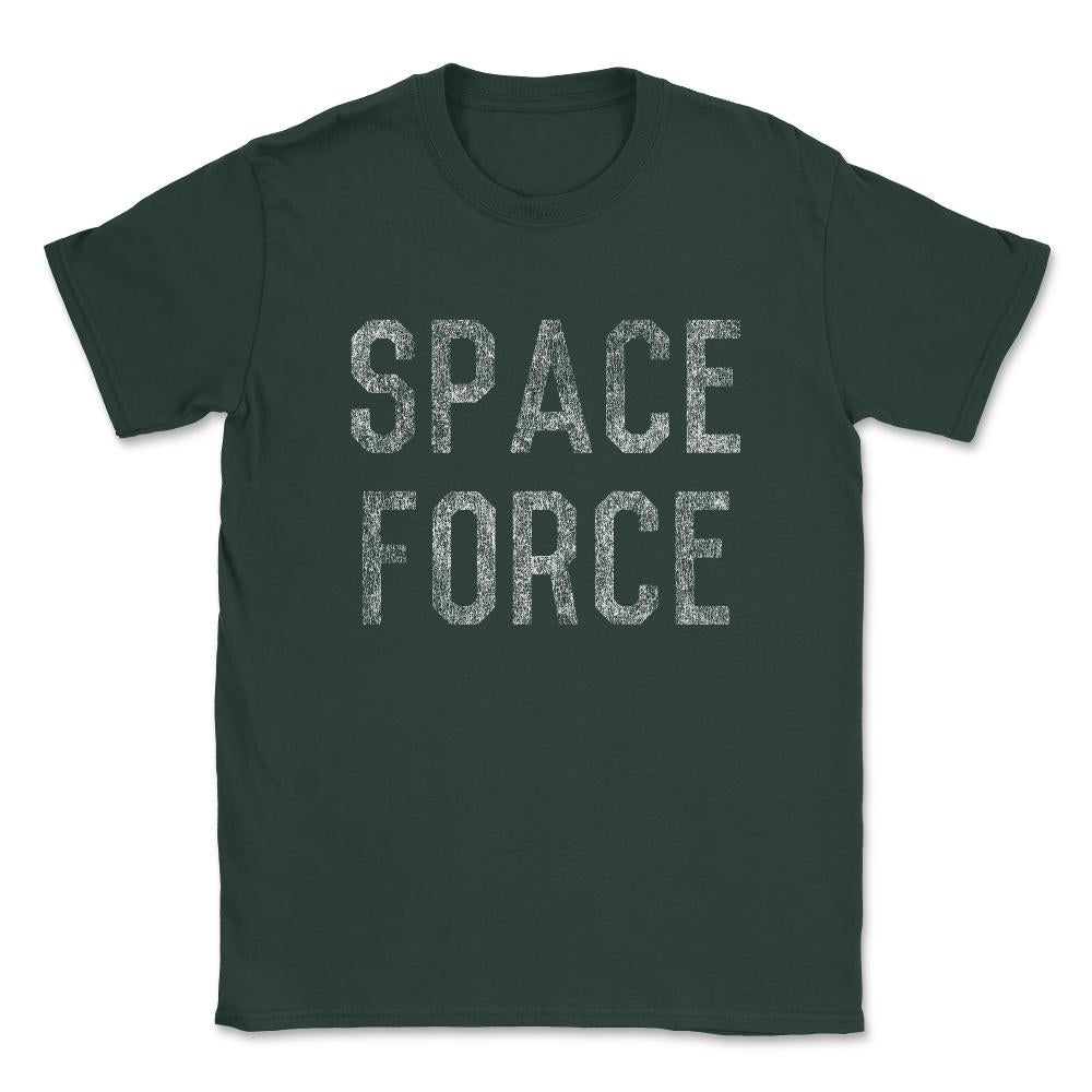 Space Force Unisex T-Shirt - Forest Green