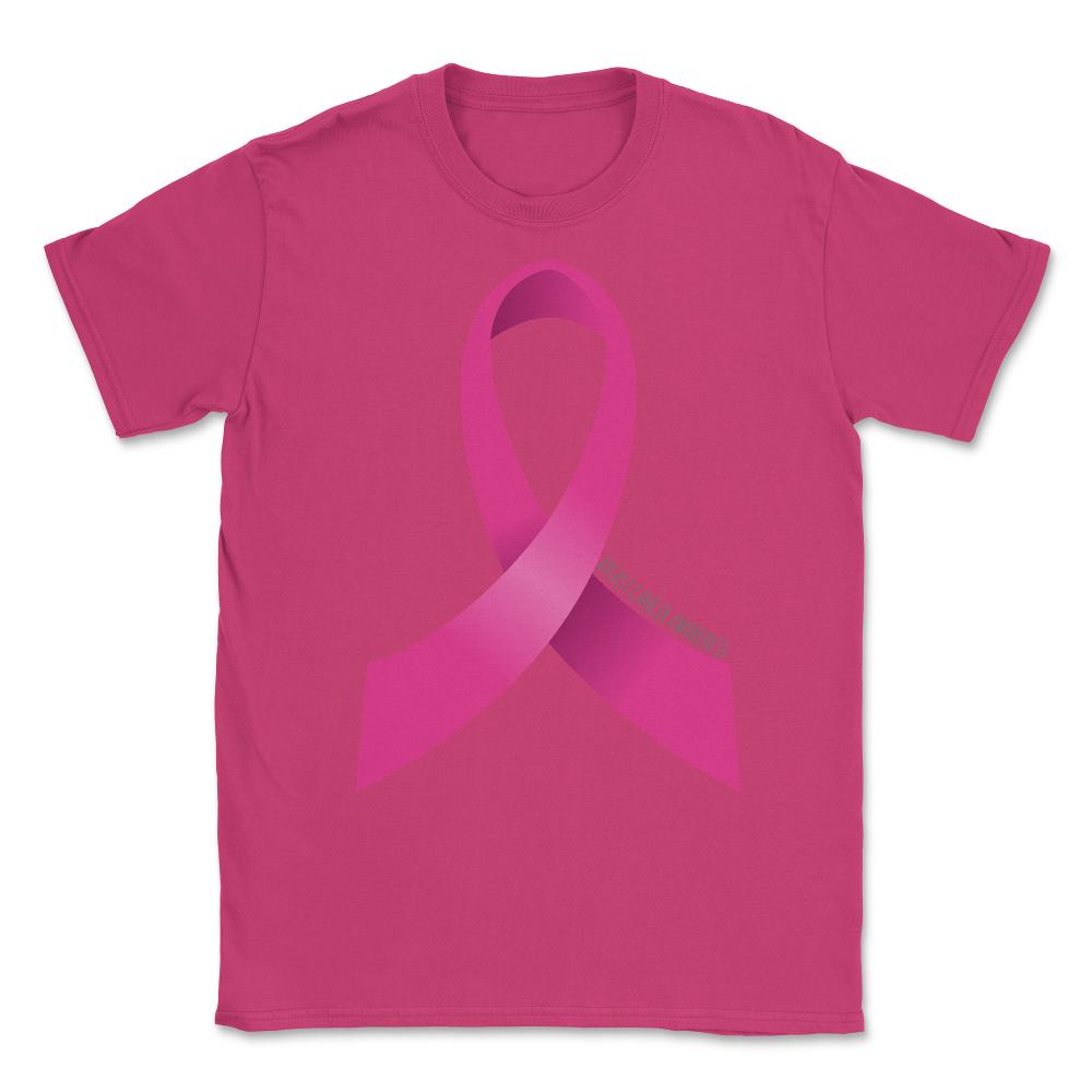 Breast Cancer Awareness Unisex T-Shirt - Heliconia