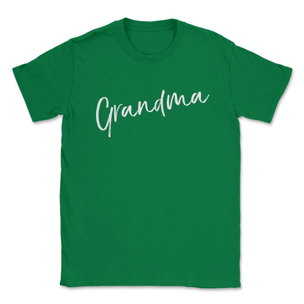 Grandma Unisex T-Shirt - Green