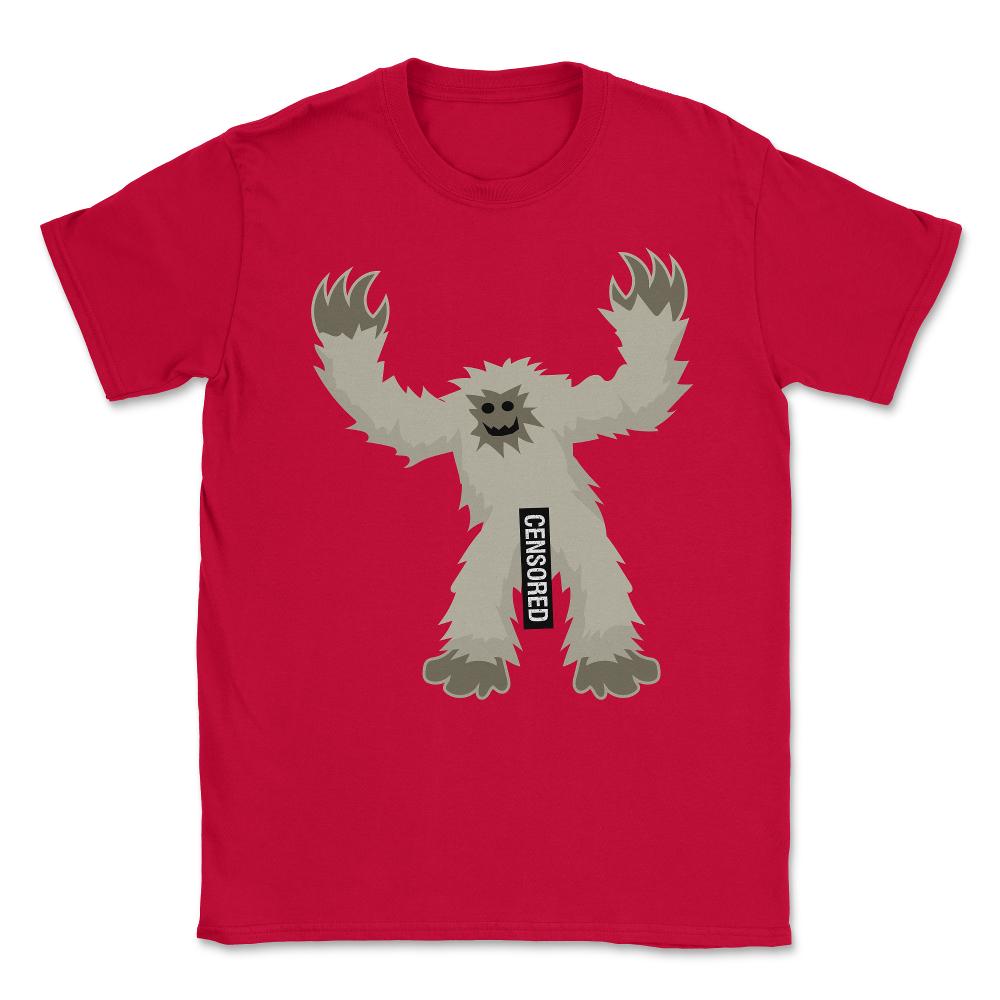 Bigfoot Erotica Unisex T-Shirt - Red
