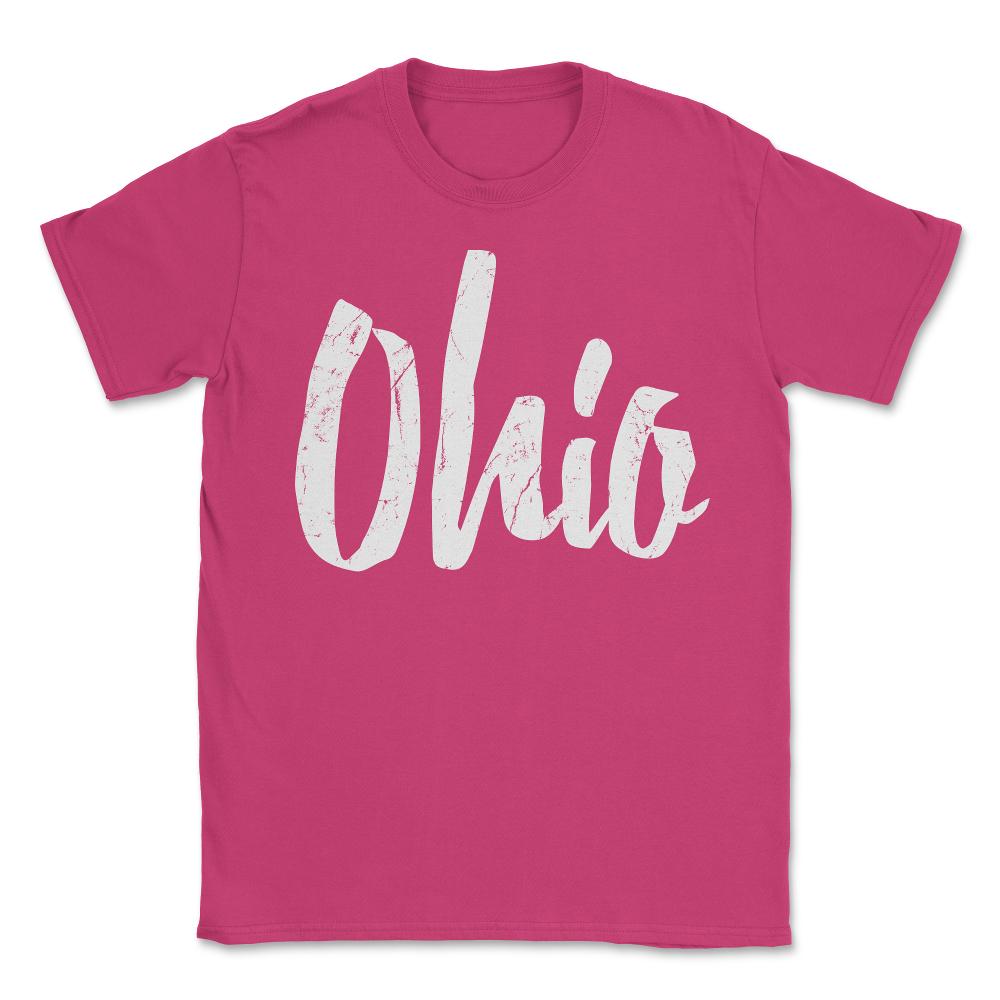 Ohio Unisex T-Shirt - Heliconia