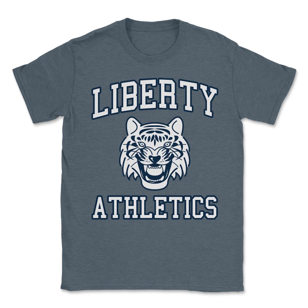 Liberty High Athletics Unisex T-Shirt - Dark Grey Heather