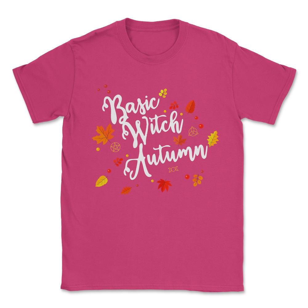 Basic Witch Autumn Unisex T-Shirt - Heliconia