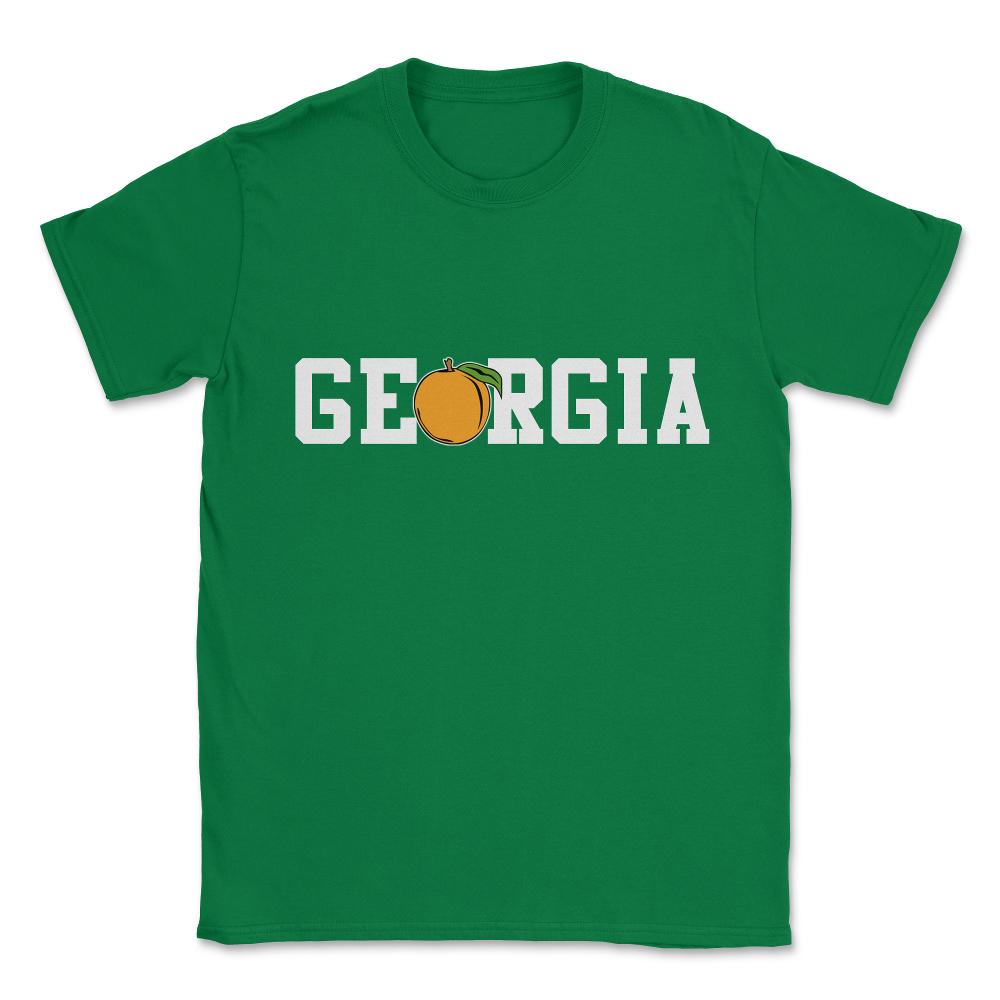 Georgia Peach Unisex T-Shirt - Green