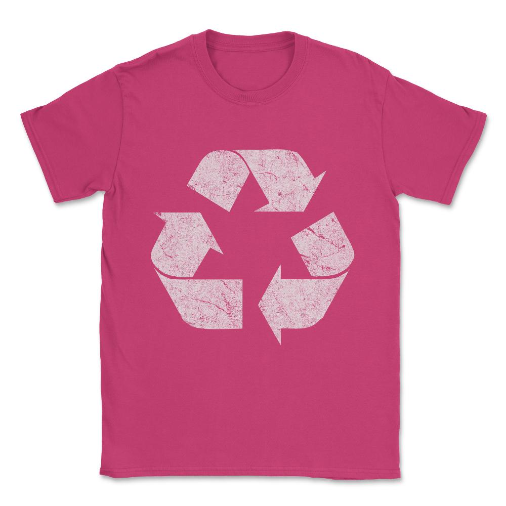 Vintage Recycle Logo Unisex T-Shirt - Heliconia