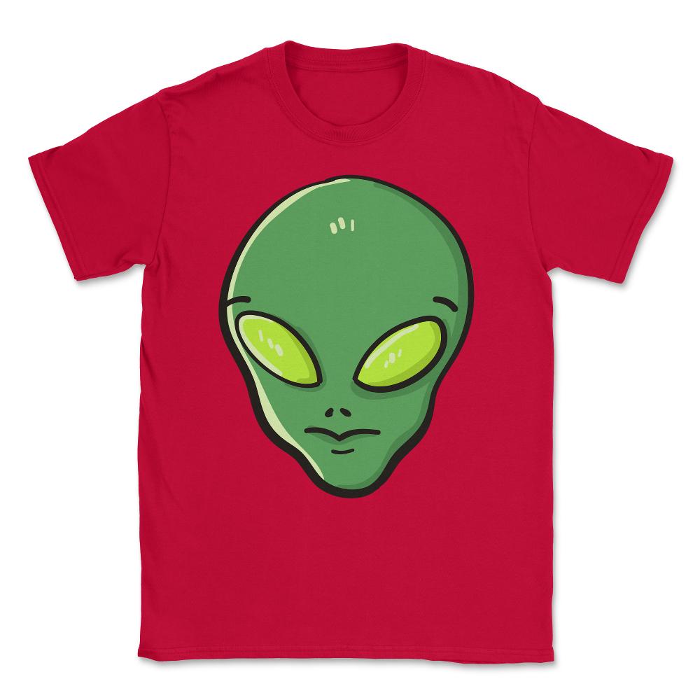 Raid Area 51 Alien Head Unisex T-Shirt - Red