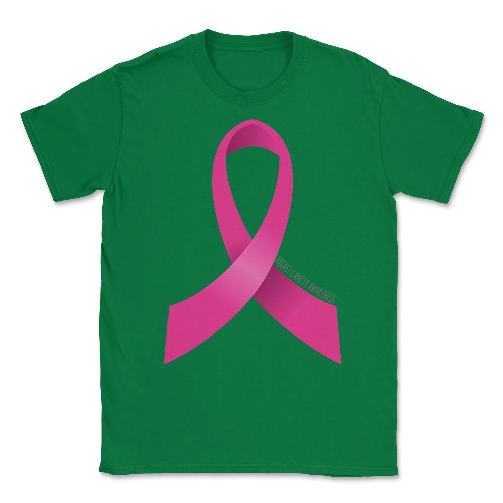Breast Cancer Awareness Unisex T-Shirt - Green
