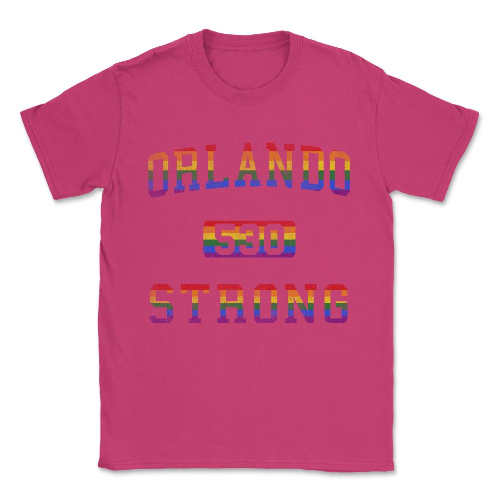 Orlando Strong Vintage Unisex T-Shirt - Heliconia