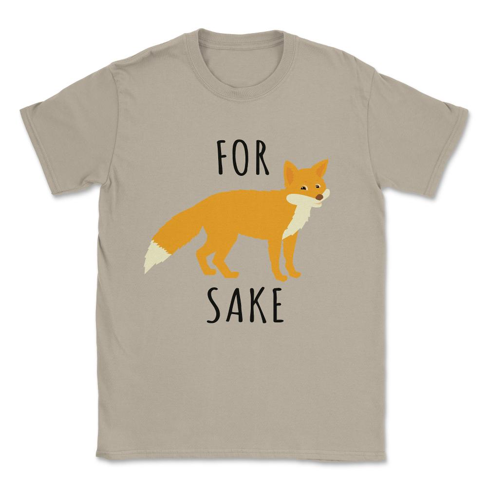 For Fox Sake Unisex T-Shirt - Cream