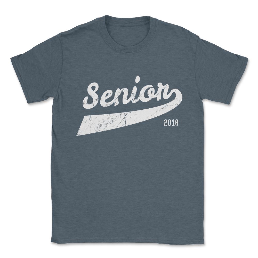 Senior Class Of 2018 Unisex T-Shirt - Dark Grey Heather