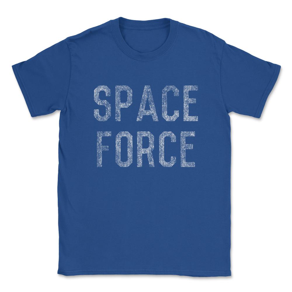 Space Force Unisex T-Shirt - Royal Blue