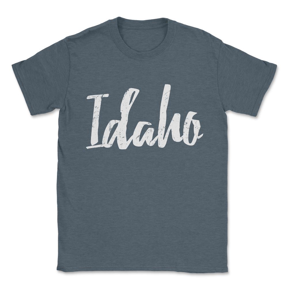 Idaho Unisex T-Shirt - Dark Grey Heather