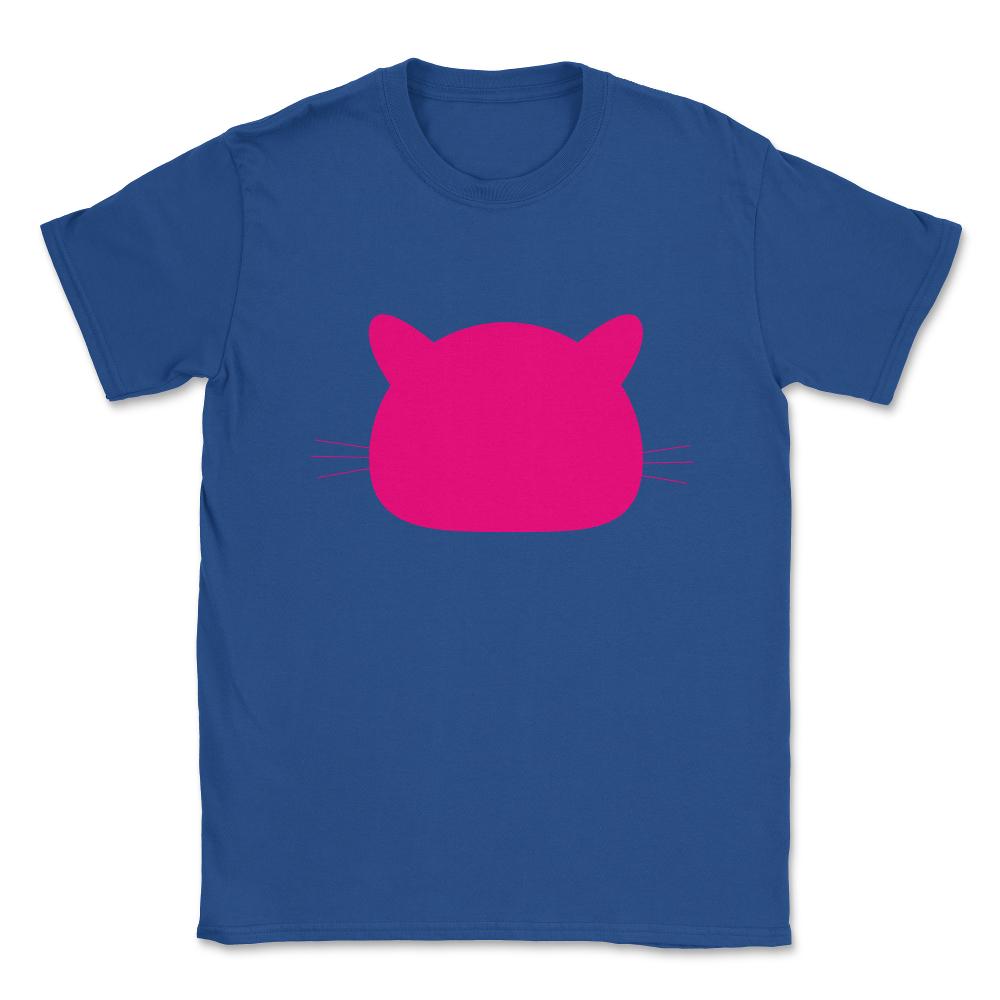 Pink Pussy Cat Pusshyhat Unisex T-Shirt - Royal Blue